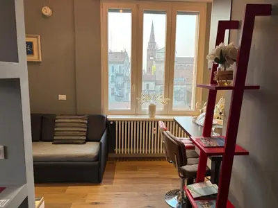 Area soggiorno di The heart of Mantua