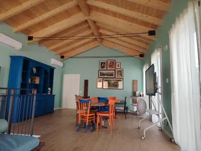 TV o dispositivi per l'intrattenimento presso Ostello Casa Peroni