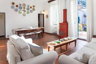 Area soggiorno di Chiara House