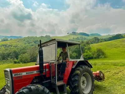 Paesaggio naturale nelle vicinanze dell'agriturismo