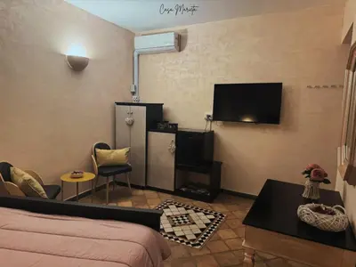TV o dispositivi per l'intrattenimento presso Marieta Rooms