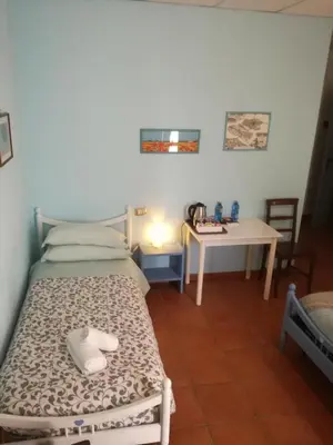 Letto o letti in una camera di Agriturismo Boschi