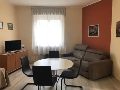 TV o dispositivi per l'intrattenimento presso Hotel Residence Sant'Anna