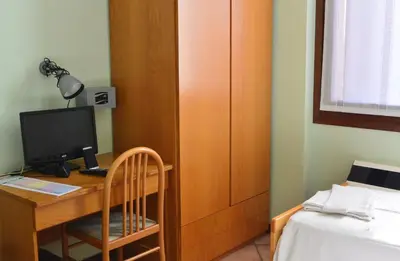 Letto o letti in una camera di Albergo Escondido