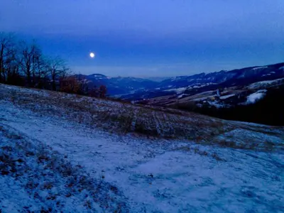 Paesaggio naturale nelle vicinanze dell'agriturismo