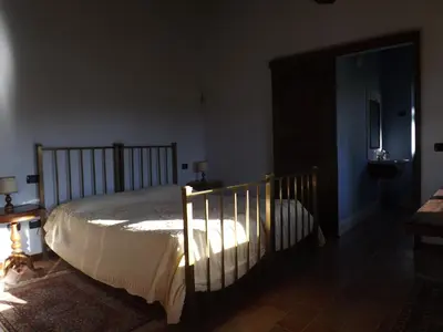 Letto o letti in una camera di Everland