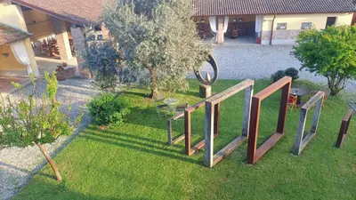 Giardino di B&B IL Loto BIKE FRIENDLY