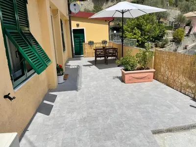 Patio o area all'aperto di Cà di GIACO
