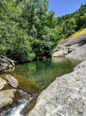 Paesaggio naturale nelle vicinanze della casa vacanze
