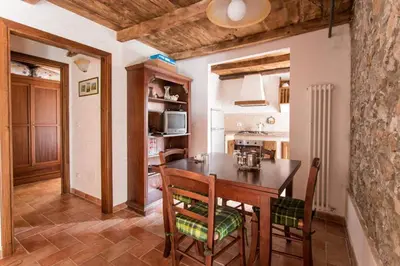 Cucina o angolo cottura di Agriturismo La Calamaia