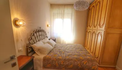 Letto o letti in una camera di Al Numero 16