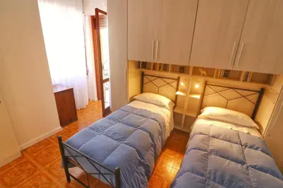 Letto o letti in una camera di Al Numero 16