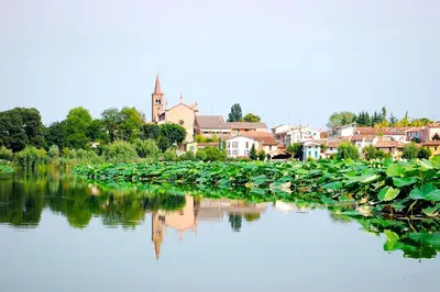 Vista sul fiume nelle vicinanze dell'affittacamere