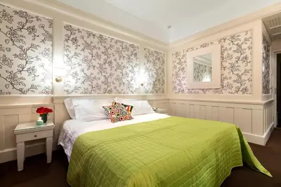 Letto o letti in una camera di Europa Hotel Design Spa 1877