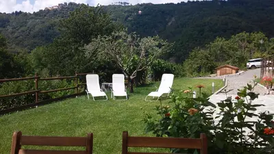 Paesaggio naturale nelle vicinanze of country house