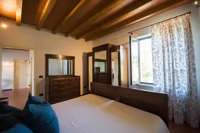 Letto o letti in una camera di Case Crovina