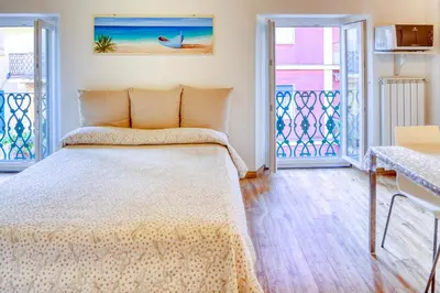 Letto o letti in una camera di Studio FEDE