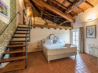 Letto o letti in una camera di Borgo Cadonega