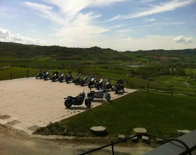 Paesaggio naturale nelle vicinanze dell'agriturismo