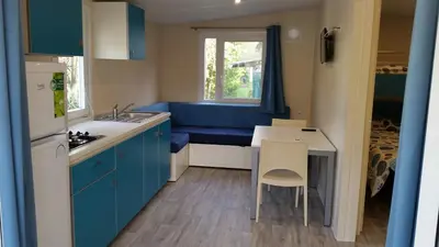 Cucina o angolo cottura di Camping La Sfinge