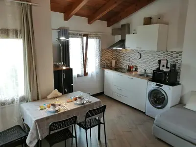 Cucina o angolo cottura di Borgo Foce La Spezia