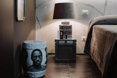 Letto o letti in una camera di Palazzo Gozzi Bed & Beauty