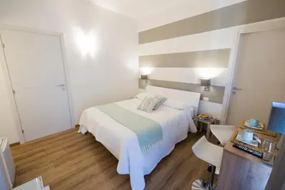 Letto o letti in una camera di Suite Simonetta