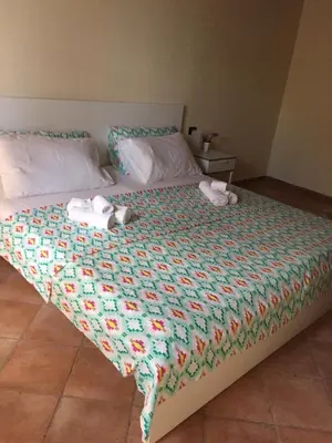 Letto o letti in una camera di B&B Happiness in the Country