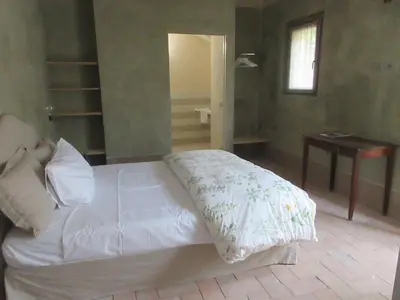 Letto o letti in una camera di Villa Laura