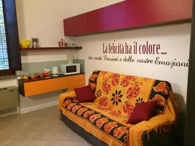 Area soggiorno di Cosy Studio Historical Center
