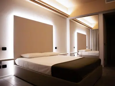 Letto o letti in una camera di Rimmel Motel