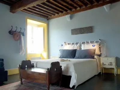 Letto o letti in una camera di La Sosta di Ottone III