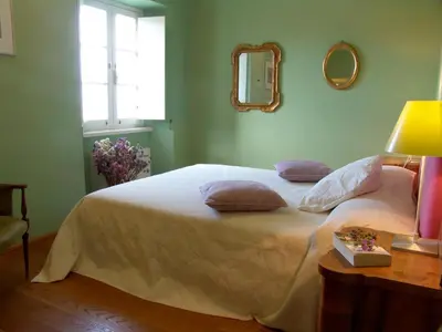 Letto o letti in una camera di La Sosta di Ottone III