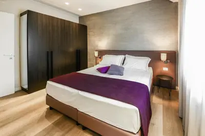 Letto o letti in una camera di La Bella Modena
