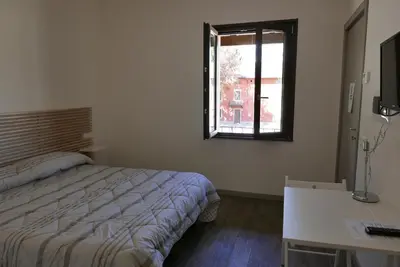 Letto o letti in una camera di Agriturismo Boschi Celati