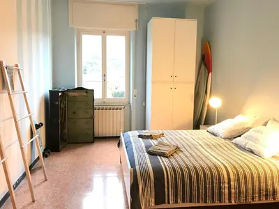 Letto o letti in una camera di Appartamento Madeleine