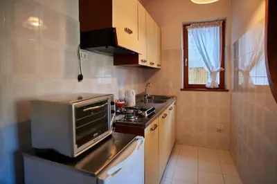 Cucina o angolo cottura di B&B La Bredia