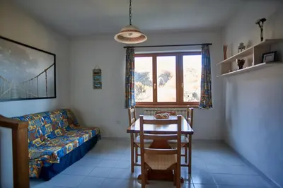 Area soggiorno di B&B La Bredia