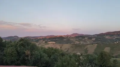 Paesaggio naturale nelle vicinanze dell'affittacamere