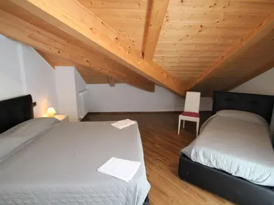 Letto o letti in una camera di Apartment I Monili-4 by Interhome