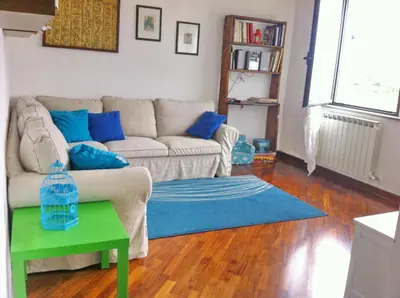 Area soggiorno di silvia' s house