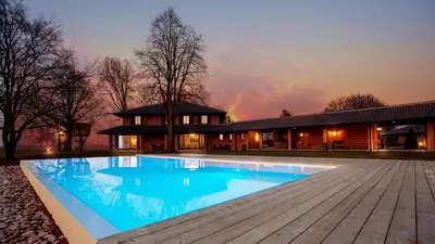 Piscina di Agriturismo Tenuta 