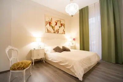Letto o letti in una camera di Cà do Franco