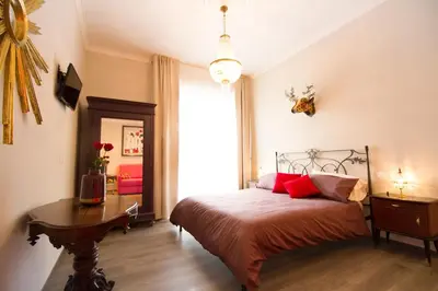 Letto o letti in una camera di Cà do Franco