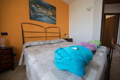 Letto o letti in una camera di La Casa di Giada