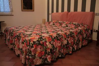 Letto o letti in una camera di Le Ruote