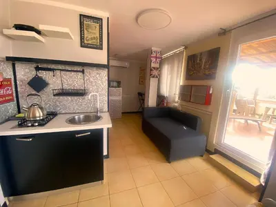Cucina o angolo cottura di Attico Sant'Anna - Silent Bay Apartments
