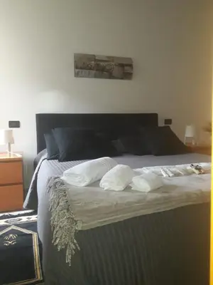Letto o letti in una camera di Affittacamere Da Luca