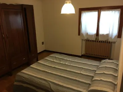 Letto o letti in una camera di Casa Bellodi
