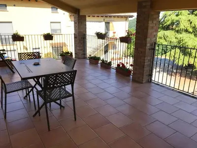 Balcone o terrazza di Agriturismo Il Colore del Grano